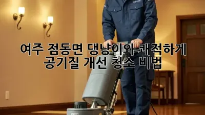 여주 점동면🏡 댕냥이와 쾌적하게! 공기질 개선 청소 비법✨